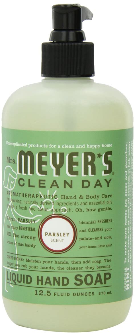 Mrs Meyers Clean Day Parsley Liquid Hand Soap 125 Ounce Pack Of 2
