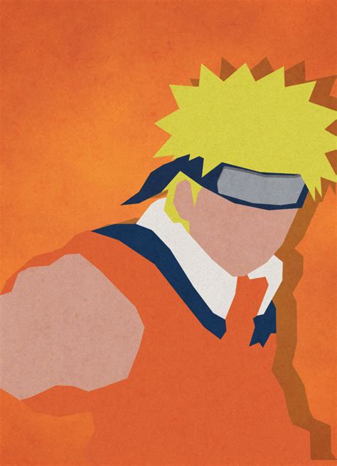 Uzumaki Naruto Shippuuden Minimalism Hd 4k Wallpaper