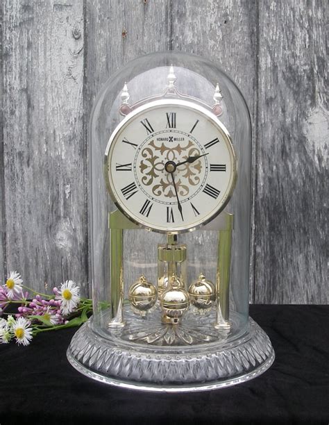 Clock Vintage Howard Miller Quartz Anniversary Clock With