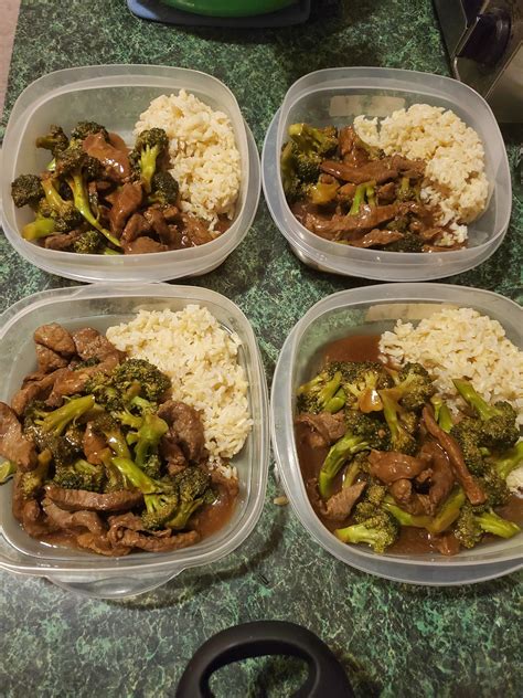 Beef And Broccoli With Brown Rice Calories Per Serving Recipe In
