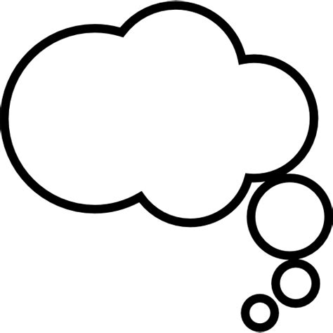 outline, Clean, thoughts, Computer And Media, thought, White, Blank png image