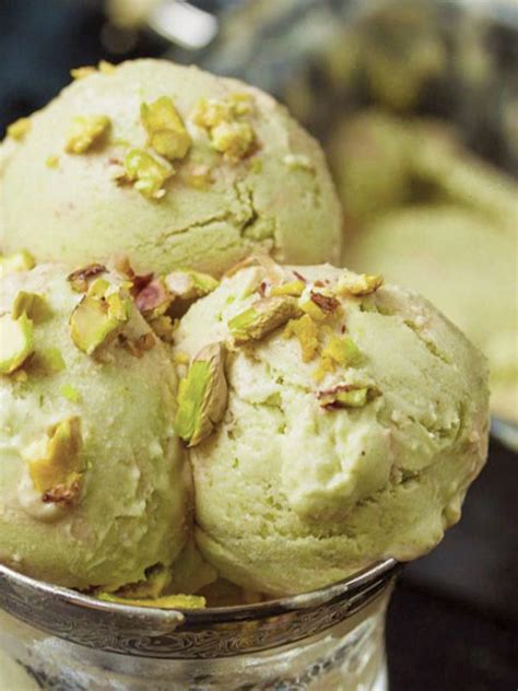 Gelato Al Pistacchio Senza Uovo Con Gelatiera Ricetta Gelato Al