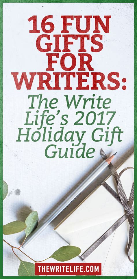 Maybe you would like to learn more about one of these? 16 Fun Gifts for Writers: The Write Life's 2017 Holiday ...
