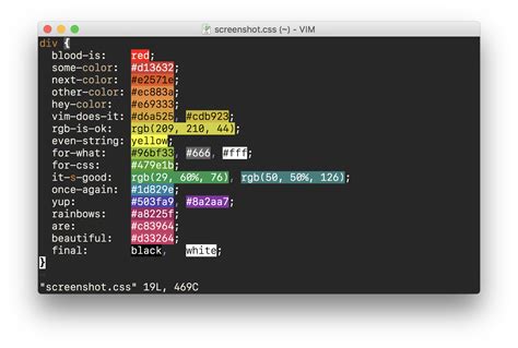 Github Apvim Css Color Preview Colours In Source Code While Editing