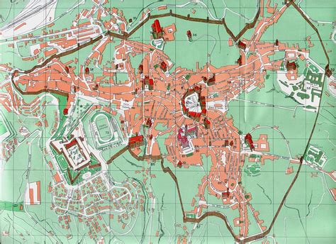Siena City Map