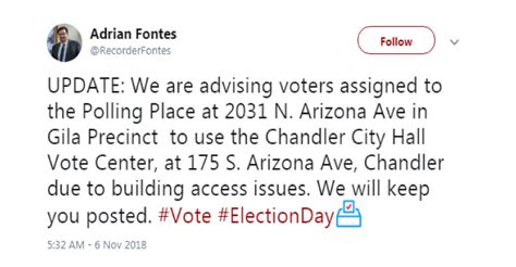 Snafus Haunt Maricopa County Recorder Voters Diverted Arizona Daily