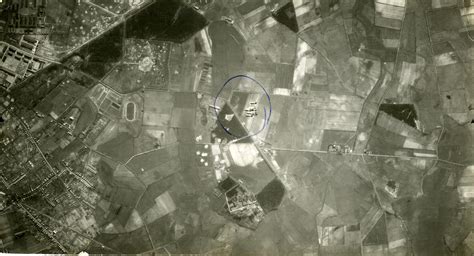 Aerial Photograph Of Bombs Dropping Towards Kassel Germany The