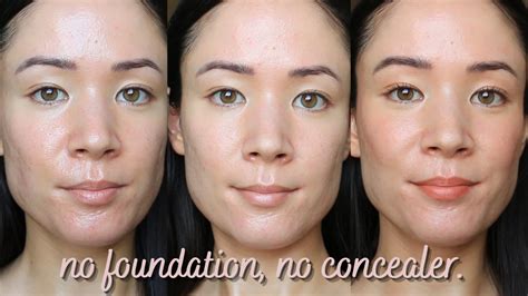 Minimal Makeup Routine No Foundation And No Concealer Michxmash