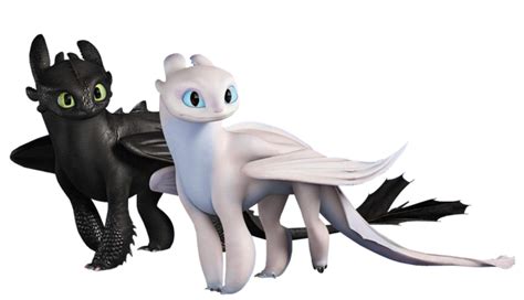 How To Train Your Dragon 3 Nightlight Fury Png By Mintmovi3 On