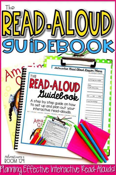 Interactive Read Aloud Lesson Plan Template