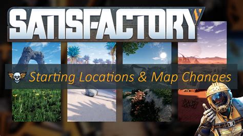 Starting Locations Including Alternative Locations And Map Changes
