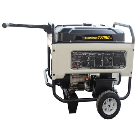 But you can easily upgrade to a bigger panel providing 100 watts or more. 12000 Watt Generator Electric Start - Blast-Off Equipment