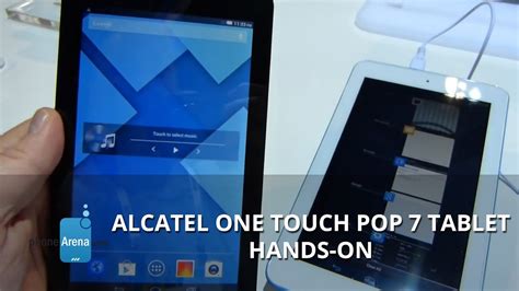 Alcatel One Touch Pop 7 Tablet Hands On Youtube