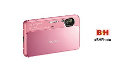 Sony Cyber Shot Dsc T110 Digital Camera Pink Dsct110p Bandh