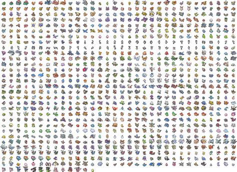 The Spriters Resource Full Sheet View Pokémon Omega Ruby Alpha