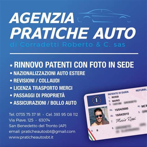 Agenzia Pratiche Auto Cai San Benedetto Del Tronto