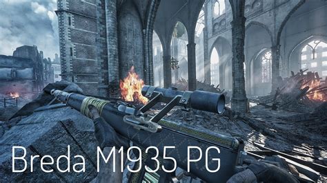 The Breda M1935 Pg Battlefield V Youtube