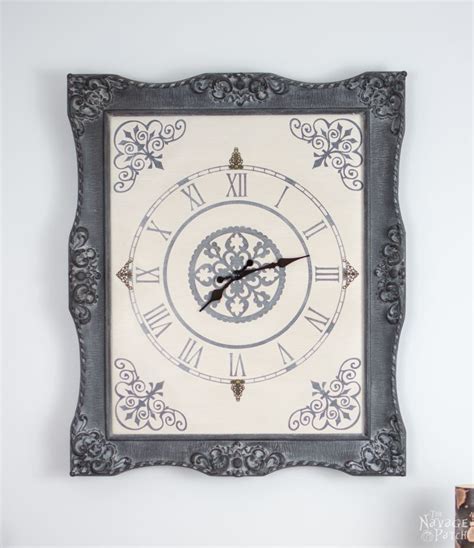 Ornate Frame To Wall Clock Plastic Playhouse Chest Of Drawers Makeover