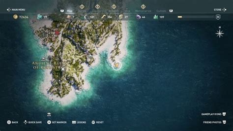 Ac Odyssey Ainigmata Ostraka In Pirate Islands Gamepressure Com