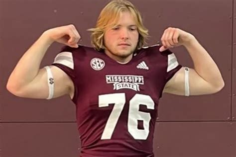 Mississippi State Football Player Sam Westmoreland Dead at 18