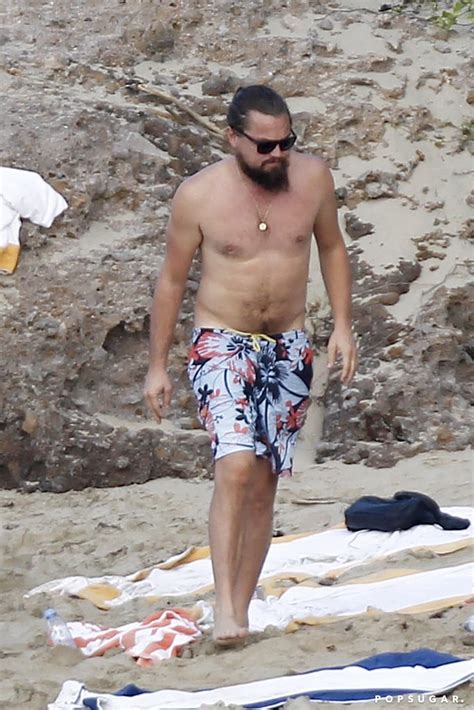 Leonardo Dicaprio Shirtless In St Barts Pictures Popsugar Celebrity Photo