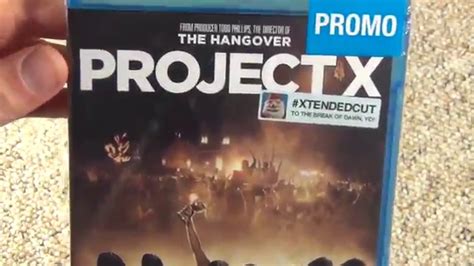 Project X Blu Ray Unboxing Youtube
