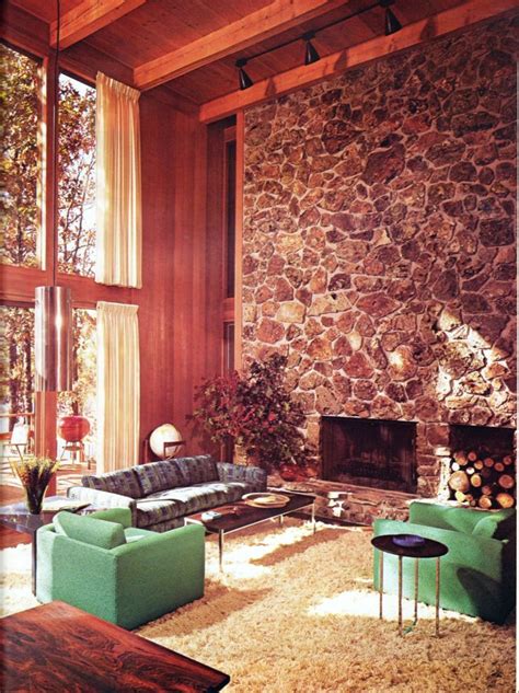 Late 1970s Interior Retro Living Rooms Retro Interior Design
