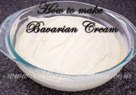 How To Make Bavarian Cream Recipe Bavarian Cream Filling Recipes
