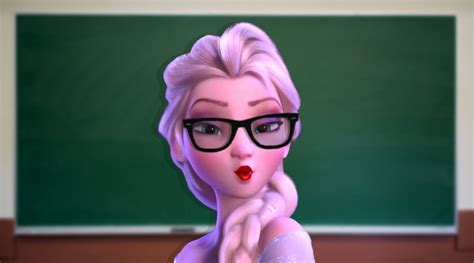 What Subject Does Professor Elsa Teach [elsalikescake Glasses] From R Frozen R Queenelsa