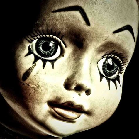 Spooky Doll Face Spooky Creepy Dolls Dolls