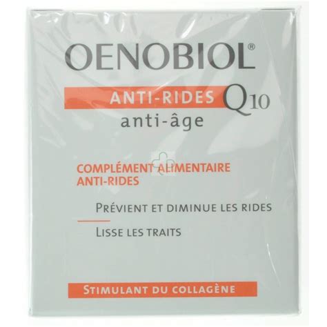 Oenobiol Anti Rides Q10 Capsules 1x30 Acheter En Ligne