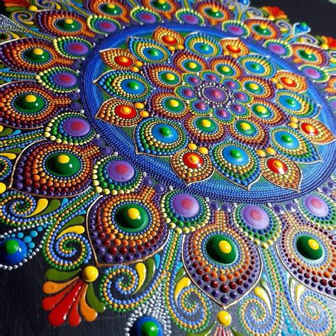 Pin On Lamp Dot Art Painting Mandala Painting Painting Patterns Hot