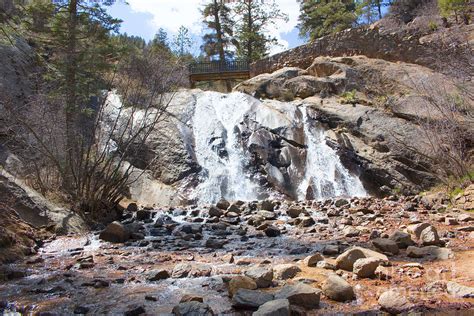 Helen Hunt Falls In Cheyenne Canyon In Colorado Springs Photograph By