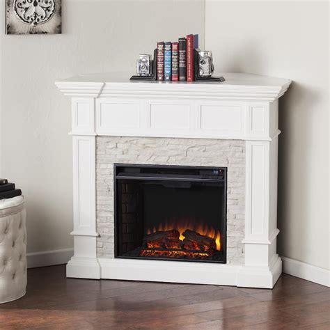 Southern Enterprises Merrimack 45 Inch Electric Fireplace Convertible