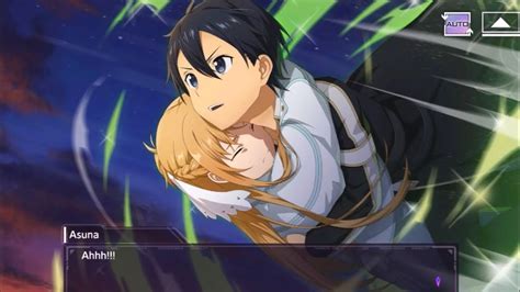 Kirito Hug Asuna And Flies Off To Rescue Ronne And Tiese Sword Art Online