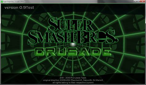 The Mugen Fighters Guild Super Smash Bros Crusade