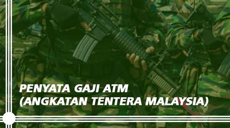 Penyata Gaji Atm Sistem Penyata Gaji Angkatan Tentera Malaysia