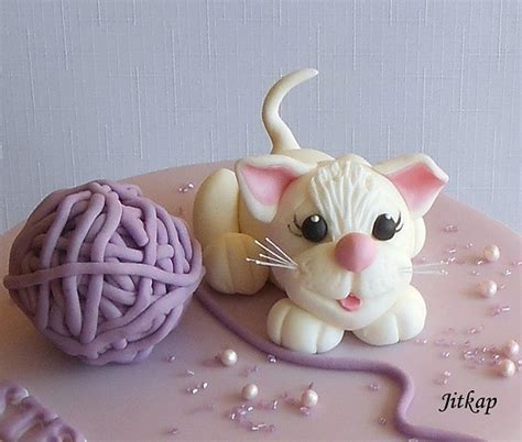 Cats Cake Cake By Jitkap Cakesdecor
