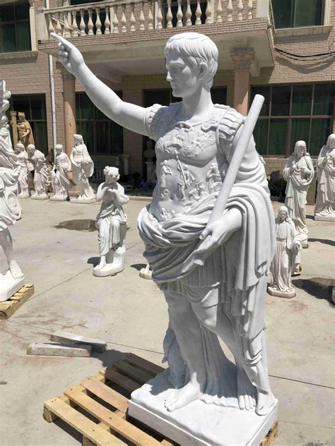 Statue Of Julius Caesar Custom Made Art Sculpture Marble Carve