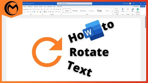 How To Rotate Text In Microsoft Word