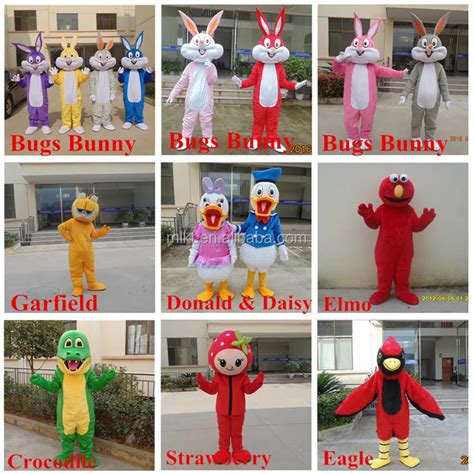Customized Mascot Costume Adult Classical Cartoon Movieandtv Character