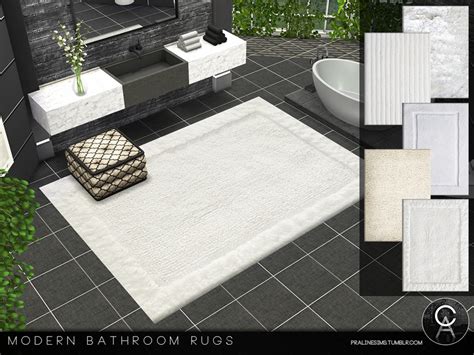 The Sims Resource Modern Bathroom Rugs