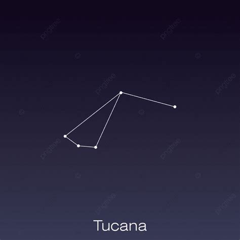 Constelación Tucana Como Se Puede Ver A Simple Vista Png Noche