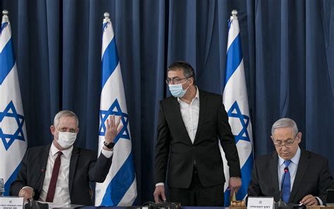 Tiff between Netanyahu, Gantz on media picked up on hot mic | The Times ...