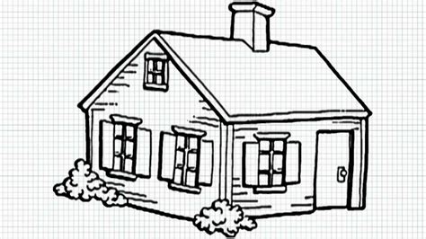 Small Modern House Drawing Easy Draggolia