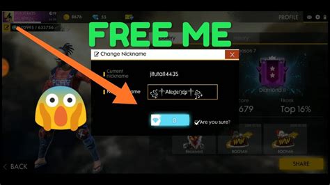Or if you don't like your current name and want to change the name into a stylish name. Free fire new character review and name change 0 diamond ...
