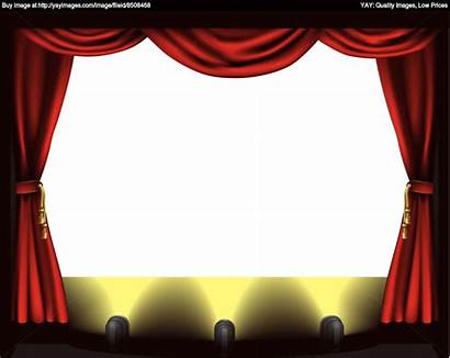 Stage Theatre Theater Clipart Curtains Clip Drama