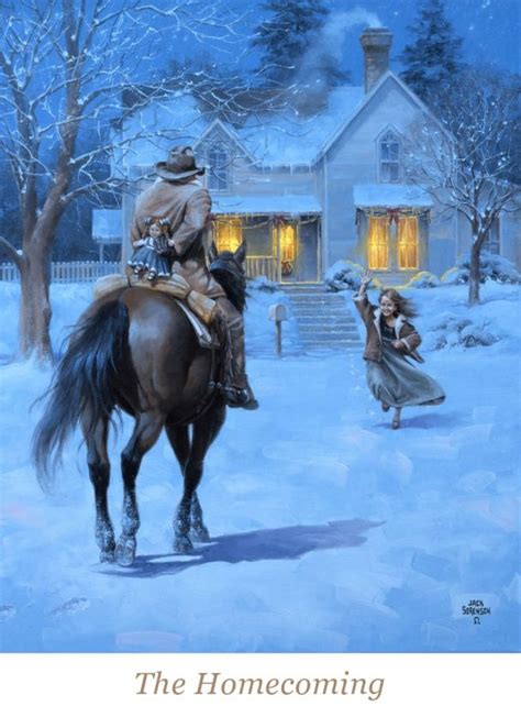 Christmas The Old West Art Of Jack Sorenson Painting Prints Art