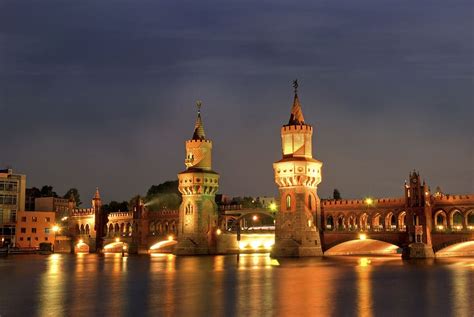 Hd Wallpaper Berlin Germany Oberbaumbrücke Travel Beautiful