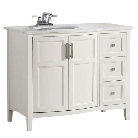 21 posts related to 42 inch bathroom vanity light. Home depot - $1652. Winston 42-inch W Rounded Front Vanity ...